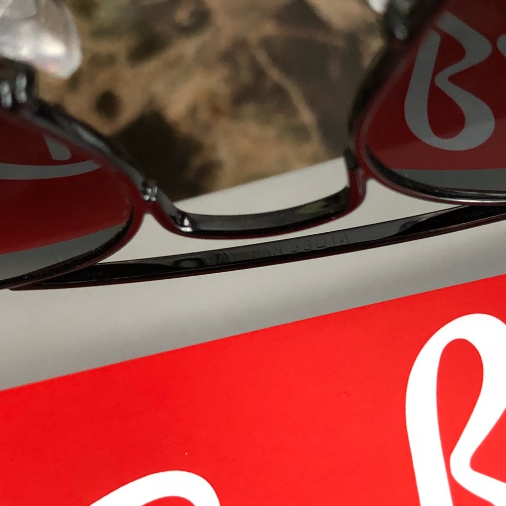 💥BEST DEAL💥Rayban Aviator RB3025 Black G-15 - Picture 6 of 8